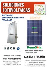 KIT SOLAR G-9 1500-V3