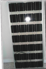 Panel solar traslucido de 80 watts